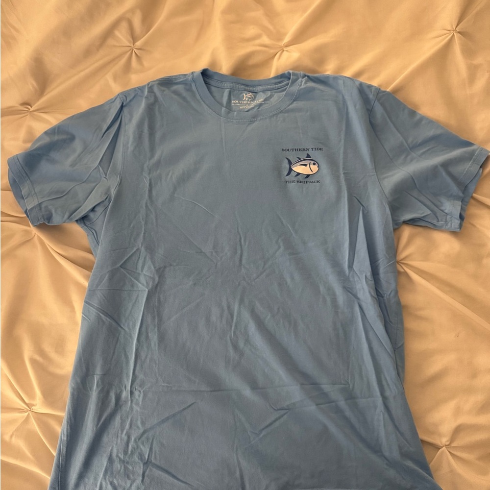 Southern Tide Blue Short Sleeve Tee